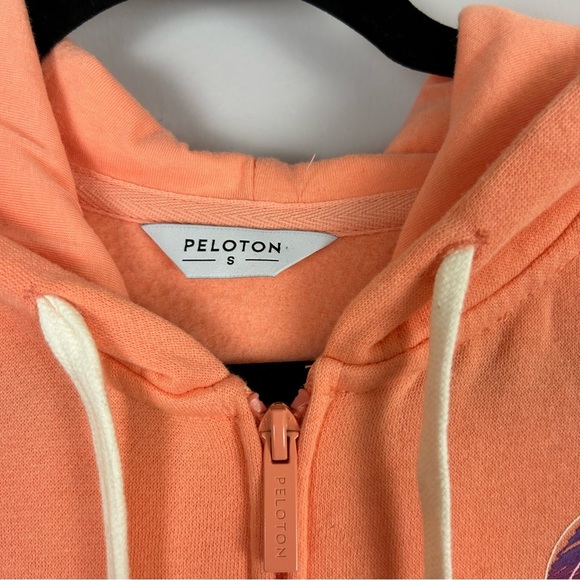 Peloton Peach Long Sleeve Hoodie Size Small - Picture 4 of 12